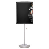 Personalized Football Player Team Number Helmet Table Lamp (Left)