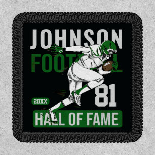 Personalized Football PLAYER Team NUMBER Sports Patch