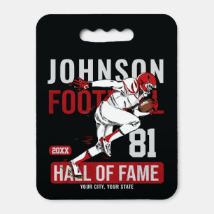 Personalized Football PLAYER Team NUMBER Sports Seat Cushion
