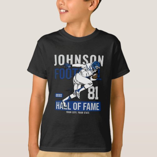 Personalized Football PLAYER Team NUMBER Sports T_Shirt