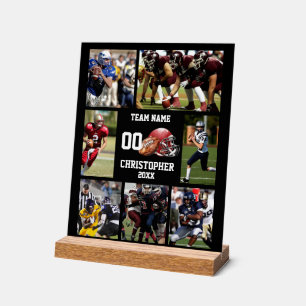 Personalized Football Senior Night Player Gift Acrylic Sign
