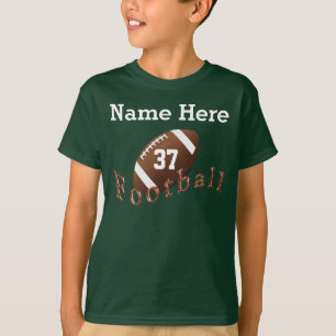 PERSONALIZED Football Shirts for Kids NAME, NUMBER