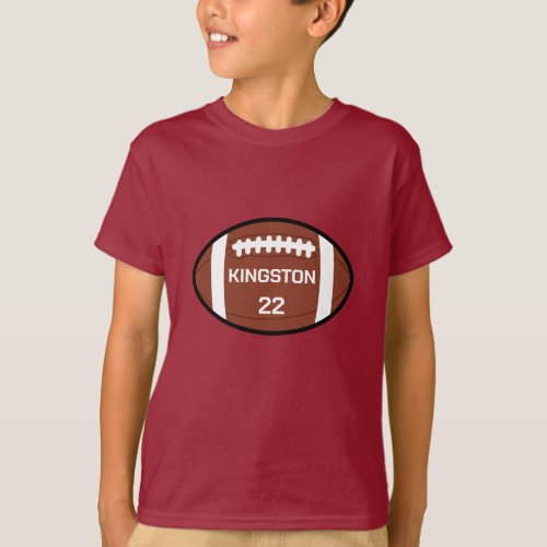 Personalized Football T_Shirt