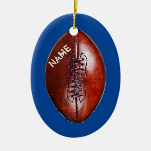 Personalized Football Team Gift Ideas, ORNAMENT (Front)