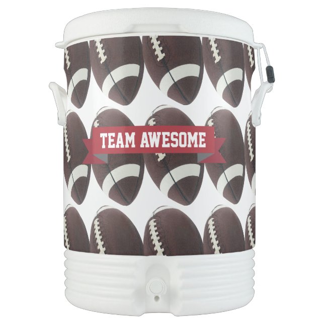 Personalized Football Team or Name Cooler (Front)