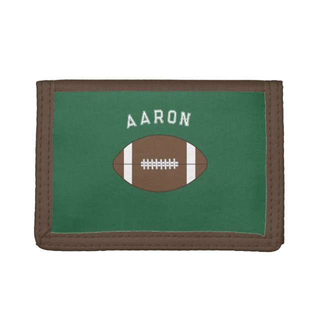  Personalized Football Wallet Gift (Front)