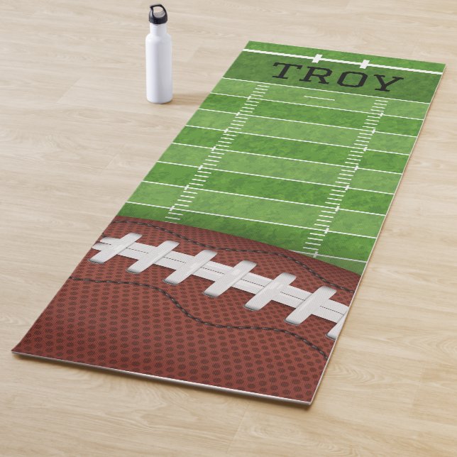 Personalized Football Yoga Mat (In Situ)