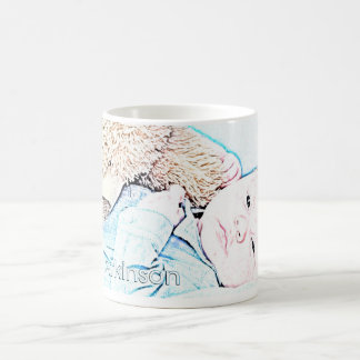 Personalized for a customer coffee mug