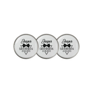 Personalized for Groomsman Golf Ball Marker