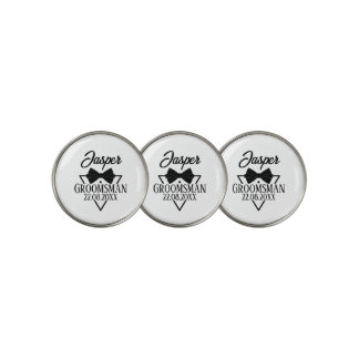 Personalized for Groomsman Golf Ball Marker