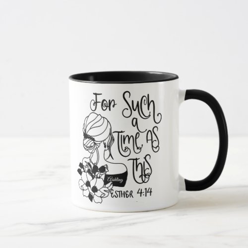 Personalized For Such A Time As This Christian Mug