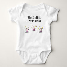 personalized for triplet girls, gift idea, 