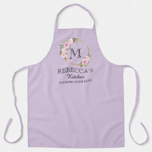 Personalized for Women Custom Family Cooking Gift Apron