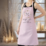 Personalized for Women Custom Family Cooking Gift  Apron<br><div class="desc">Personalized for Women Custom Family Cooking Gift for Mothers Personalized Baking Aprons for Mother's Day Surprise Mom this Mother’s Day with a unique, personalized baking apron! Designed for comfort, durability, and style, these aprons are perfect for making every baking moment special. Customize with one of nine beautiful designs and add...</div>