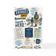 Personalized Forever Hero Father’s Day Card