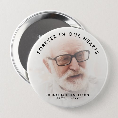 Personalized Forever in Our Hearts Photo Memorial
