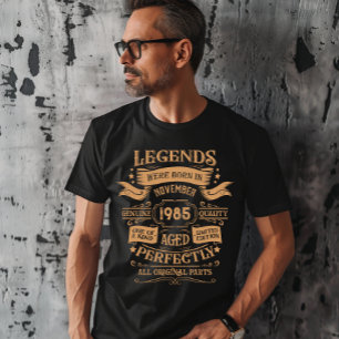 Personalized forty vintage 40th birthday party T-Shirt