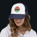 Personalized forty vintage 40th birthday party trucker hat<br><div class="desc">Add some originality to your wardrobe with this vintage birthday graphic design featuring awesome typography font lettering. It makes a great gift for men,  women,  husbands,  wives,  girlfriends,  and boyfriends who will love this unique artwork. Perfect for your fun and memorable birthday celebration.</div>