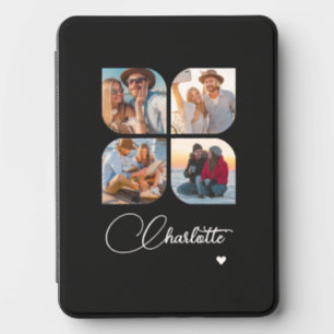 Personalized Four Photo Name Collage Kindle Cover