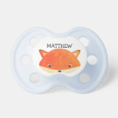 Personalized Fox Pacifier (Front)