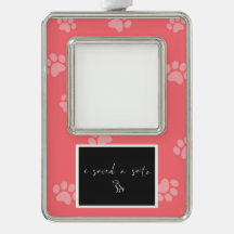 Personalized Framed Ornament
