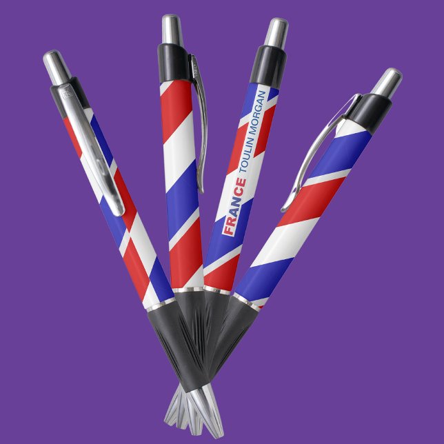 Personalized  France Flag Pen (Creator Uploaded)
