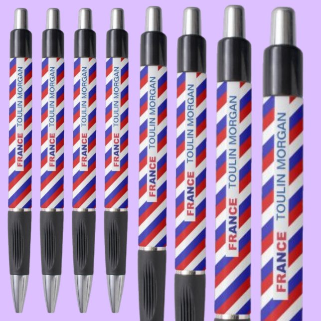 Personalized  France Flag Pen (Creator Uploaded)