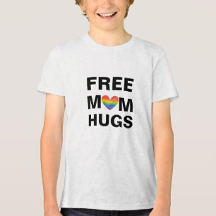 Personalized Free Mom Hugs Template Tri-Blend Shirt
