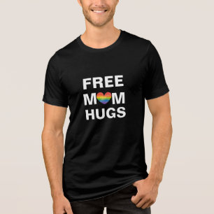 Personalized Free Mom Hugs  Template Tri-Blend Shirt