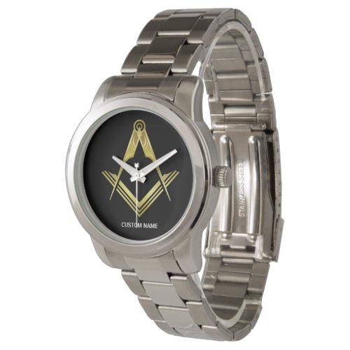 Personalized Freemason Gifts  Masonic Watches