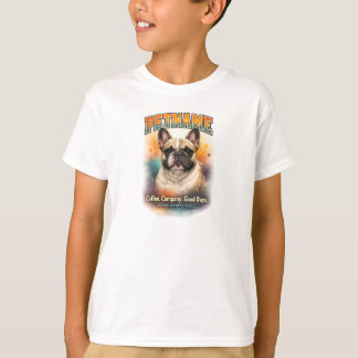 Personalized French Bulldog Coffee Shirt