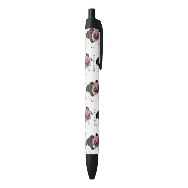 Personalized French Bulldog | Cute Frenchie Pen (Bottom (Vertical))