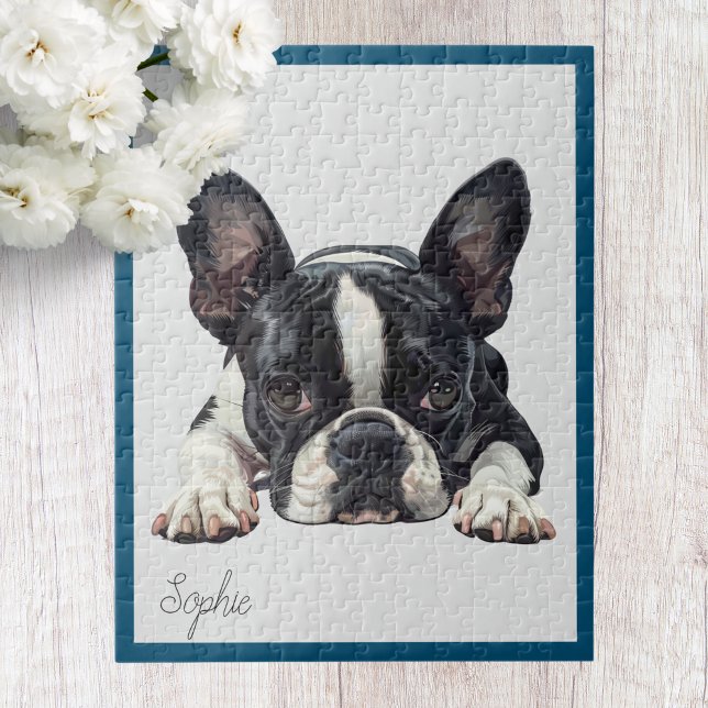 Personalized French Bulldog Jigsaw Puzzle (Creator Uploaded)