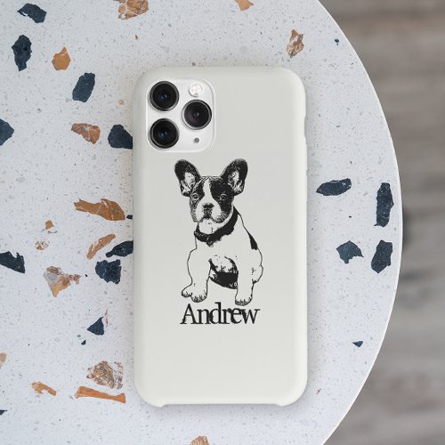 Personalized French Bulldog Puppy Pick Your Color iPhone 13 Case