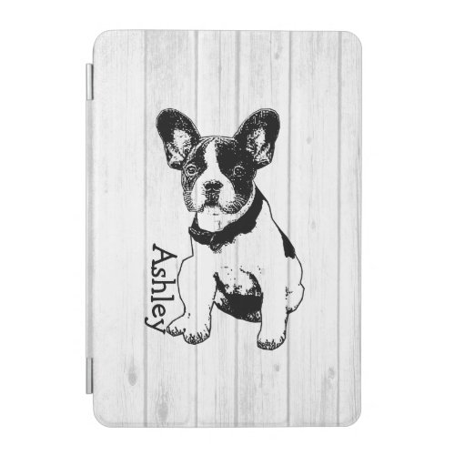 Personalized French Bulldog Puppy Pick Your Color iPad Mini Cover