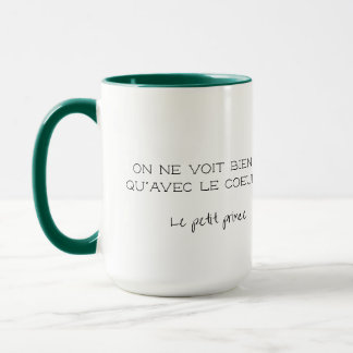 Personalized French Quote Mug