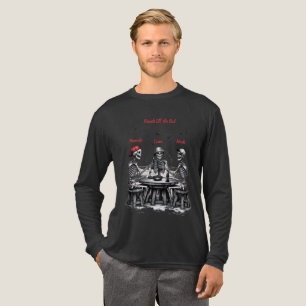 Personalized Friends Till the End Tri-Blend Shirt