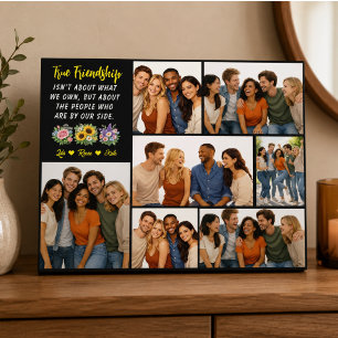 Personalized Friendship Best Friend Plaque