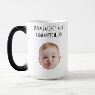 Personalized Friendship Long Time to Grow an Old F Color Morph Mug