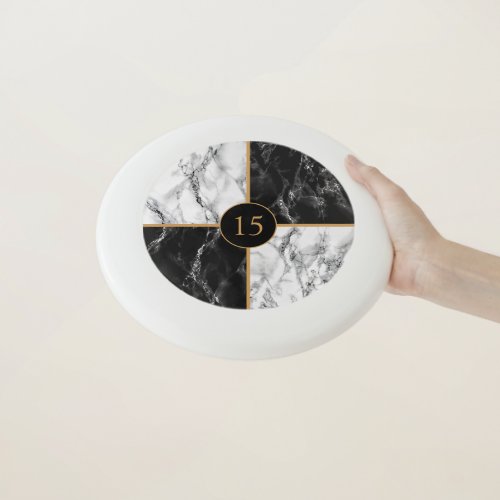 Personalized Frisbee Your Gift with Marble Design