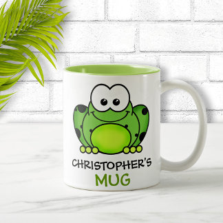 Personalized Frog Mug