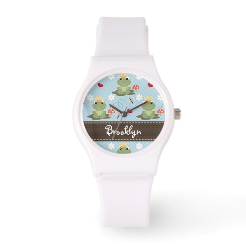 Personalized Frog Prince Watch