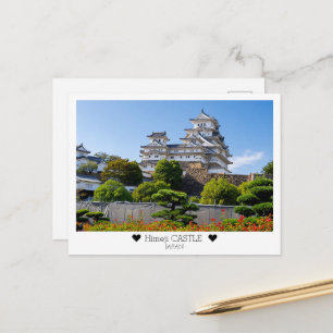 Personalized, From Himeji Castle with Love Postcard