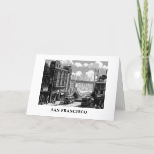 Personalized From San Francisco Greeting card