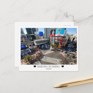 Personalized, From SHIBUYA CROSSING  with Love Postcard