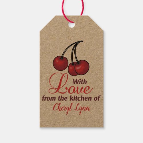 Personalized From the Kitchen of Gift Tags