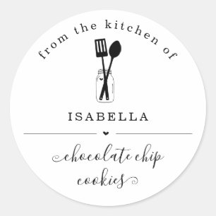 Personalized From the Kitchen of Sticker