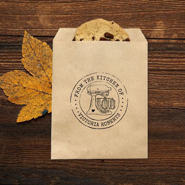 Personalized From the Kitchen Rubber Stamp (Creator Uploaded)