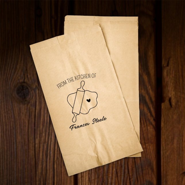 Personalized From the Kitchen Rubber Stamp (Creator Uploaded)