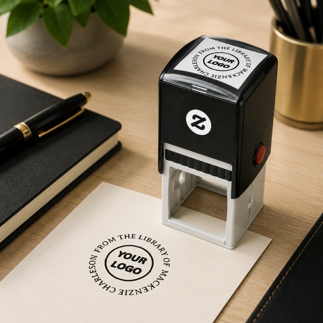 Personalized From the Library of Monogram Book Sel Self-inking Stamp (Creator Uploaded)